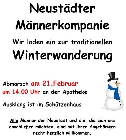 Winterwanderung 2026